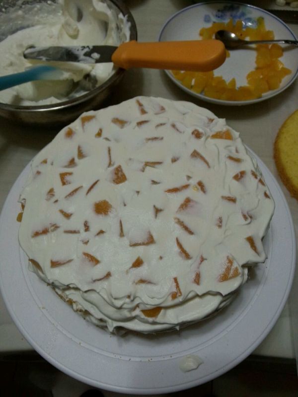 水果奶油生日蛋糕