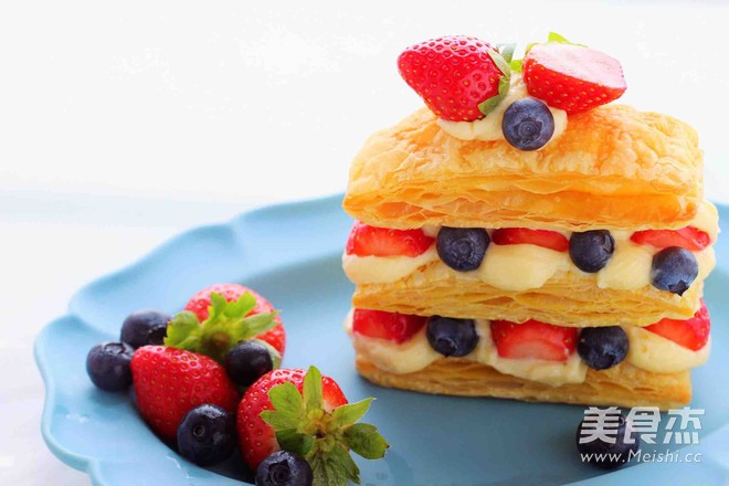 卡仕达拿破仑酥