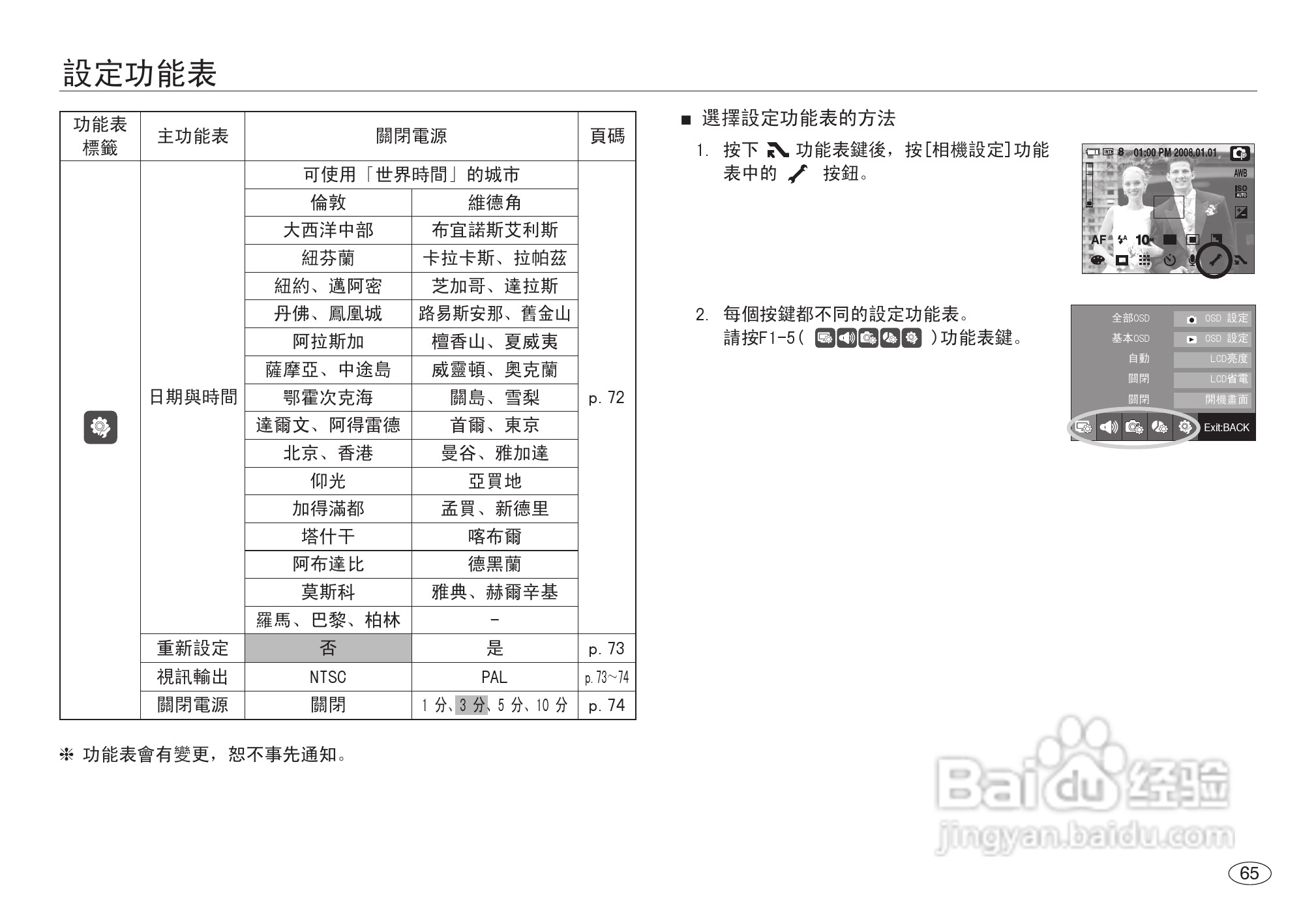 三星NV40数码相机使用说明书:[7]