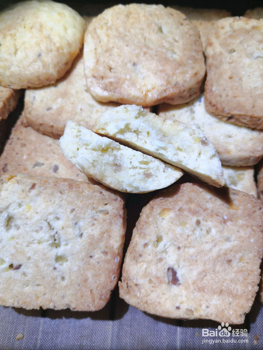 椰蓉板栗饼的做法