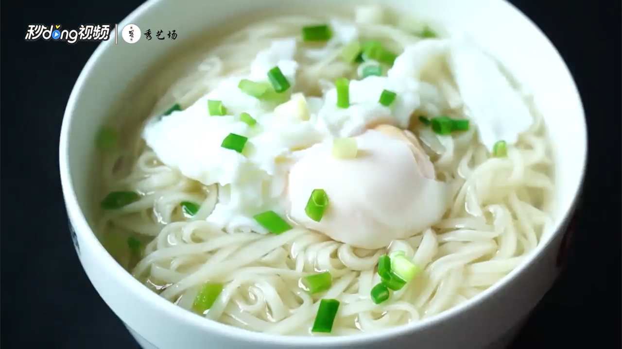 葱花鸡蛋面怎么做