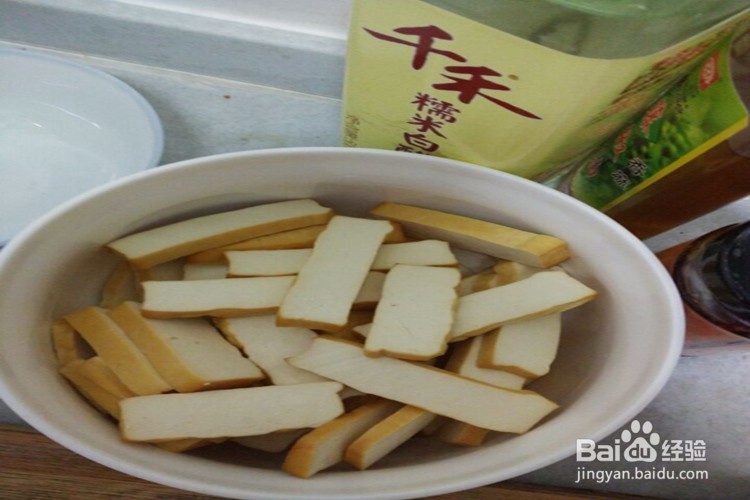 简单的青椒炒豆干做法