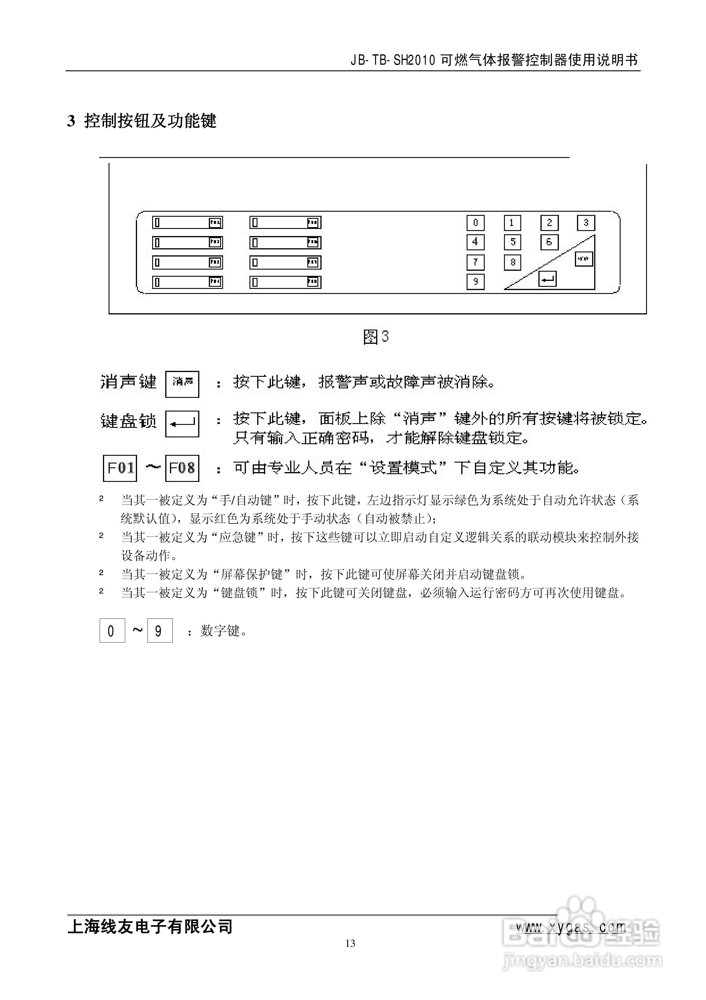 JB-TB-SH2010可燃气体报警控制器使用说明书:[2]