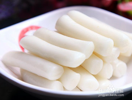 家庭自制蟹炒年糕