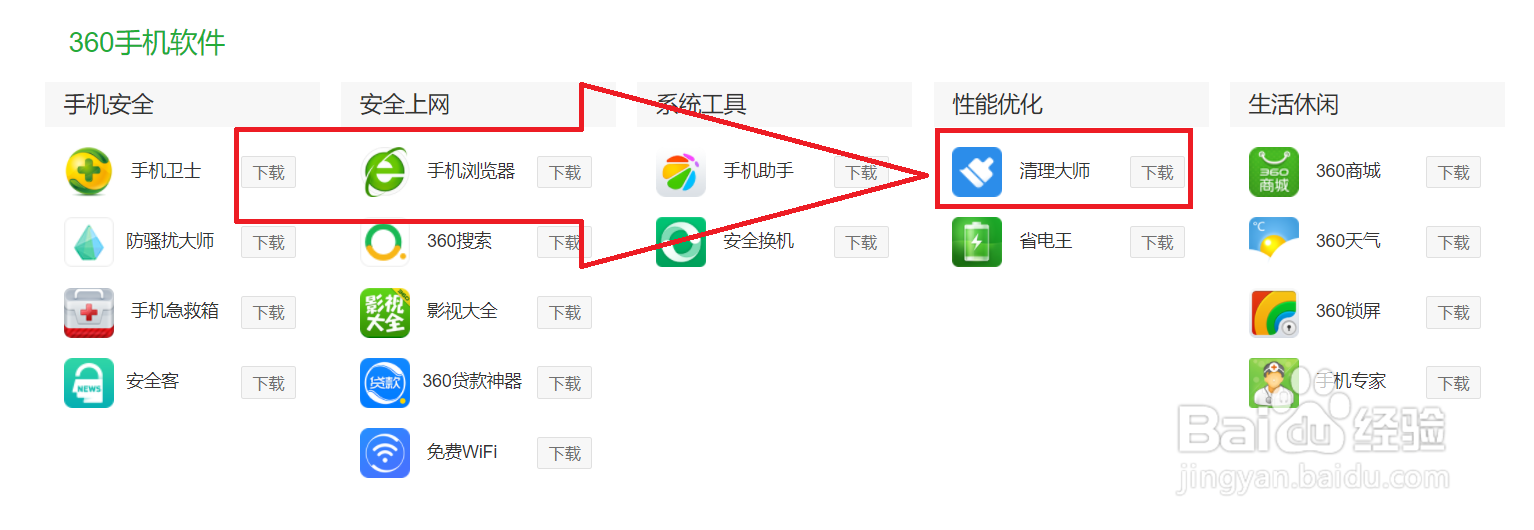 如何下载360清理大师