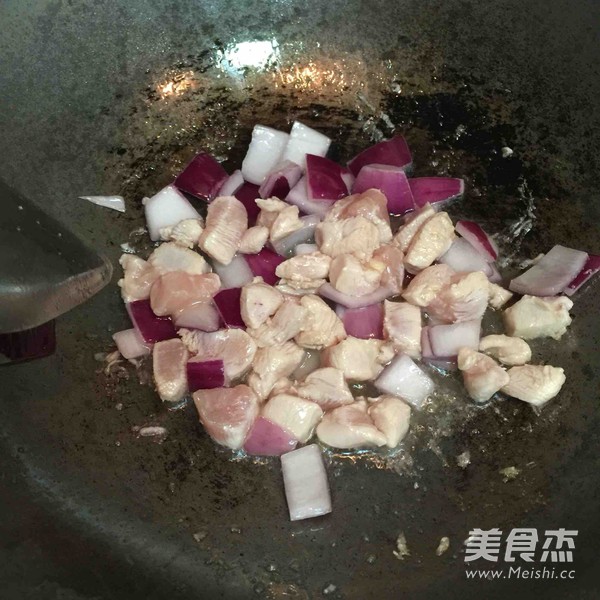 咖喱鸡肉的做法