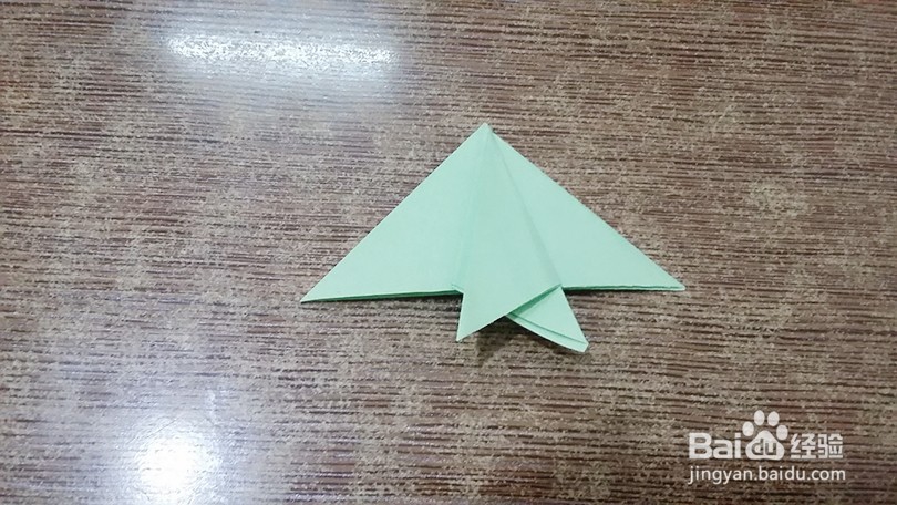 热带鱼（1）的彩纸折法