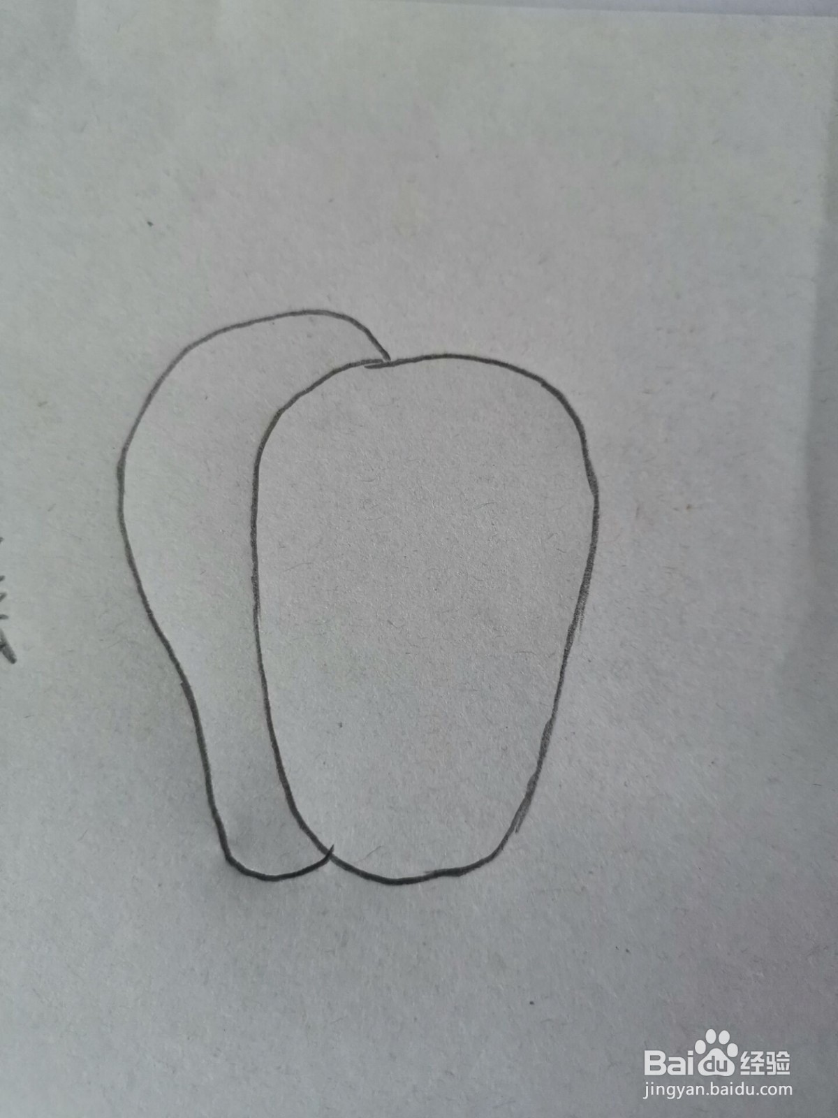 怎么画辣椒简笔画