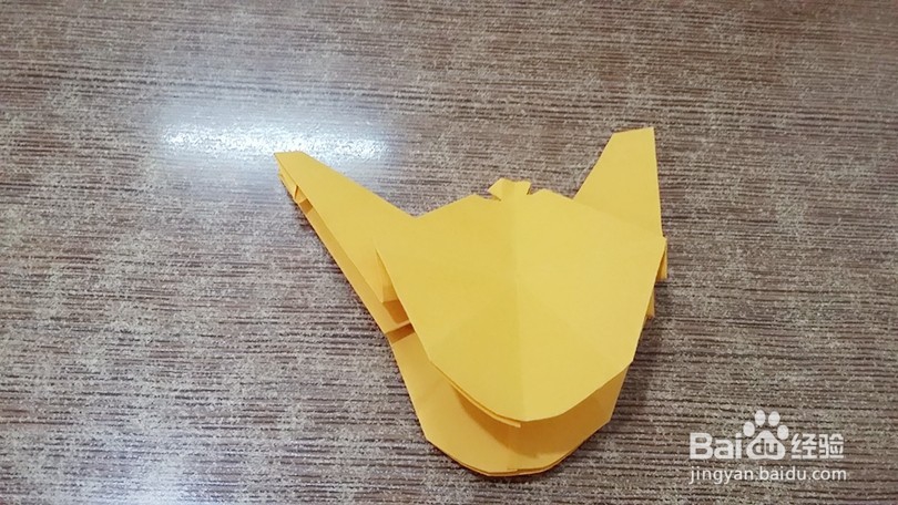 茶壶的彩纸折法