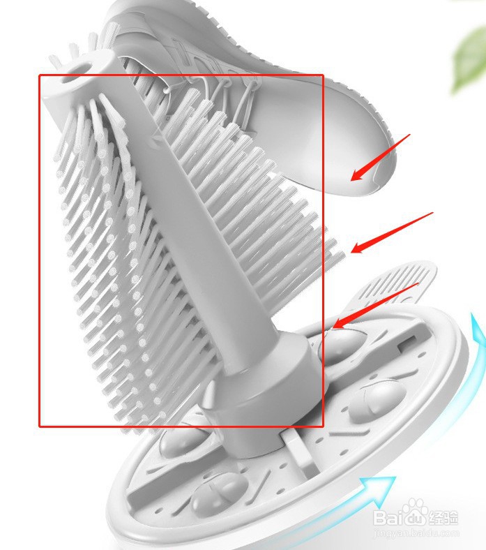 洗鞋机鞋子怎么摆