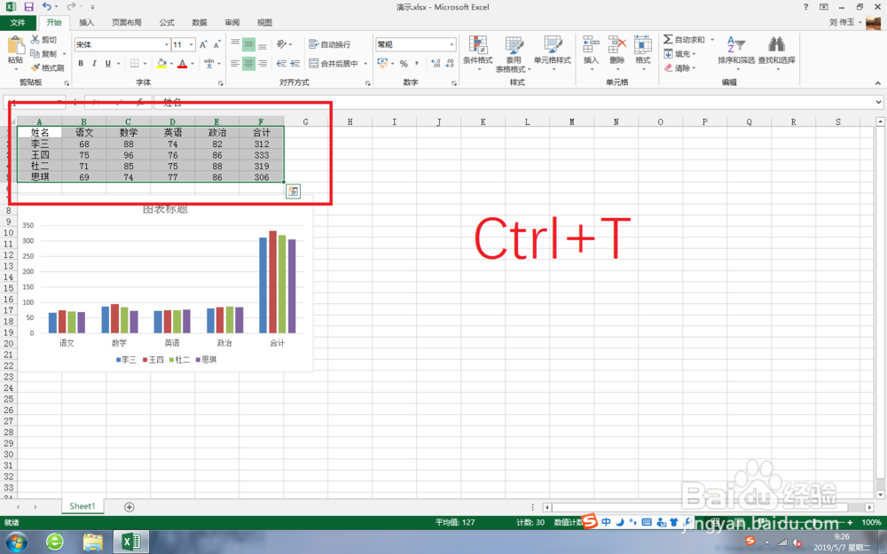 Excel 中,如何做动态图标