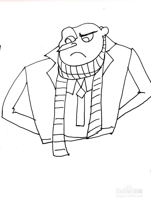 小黄人系列之格鲁简笔画