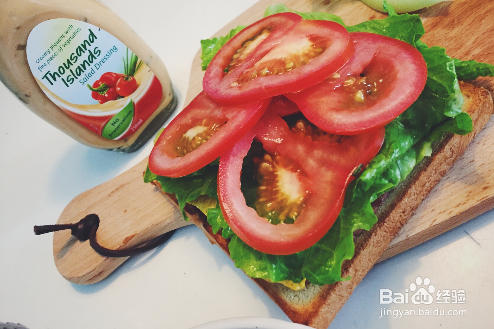 芝士火腿三明治的做法