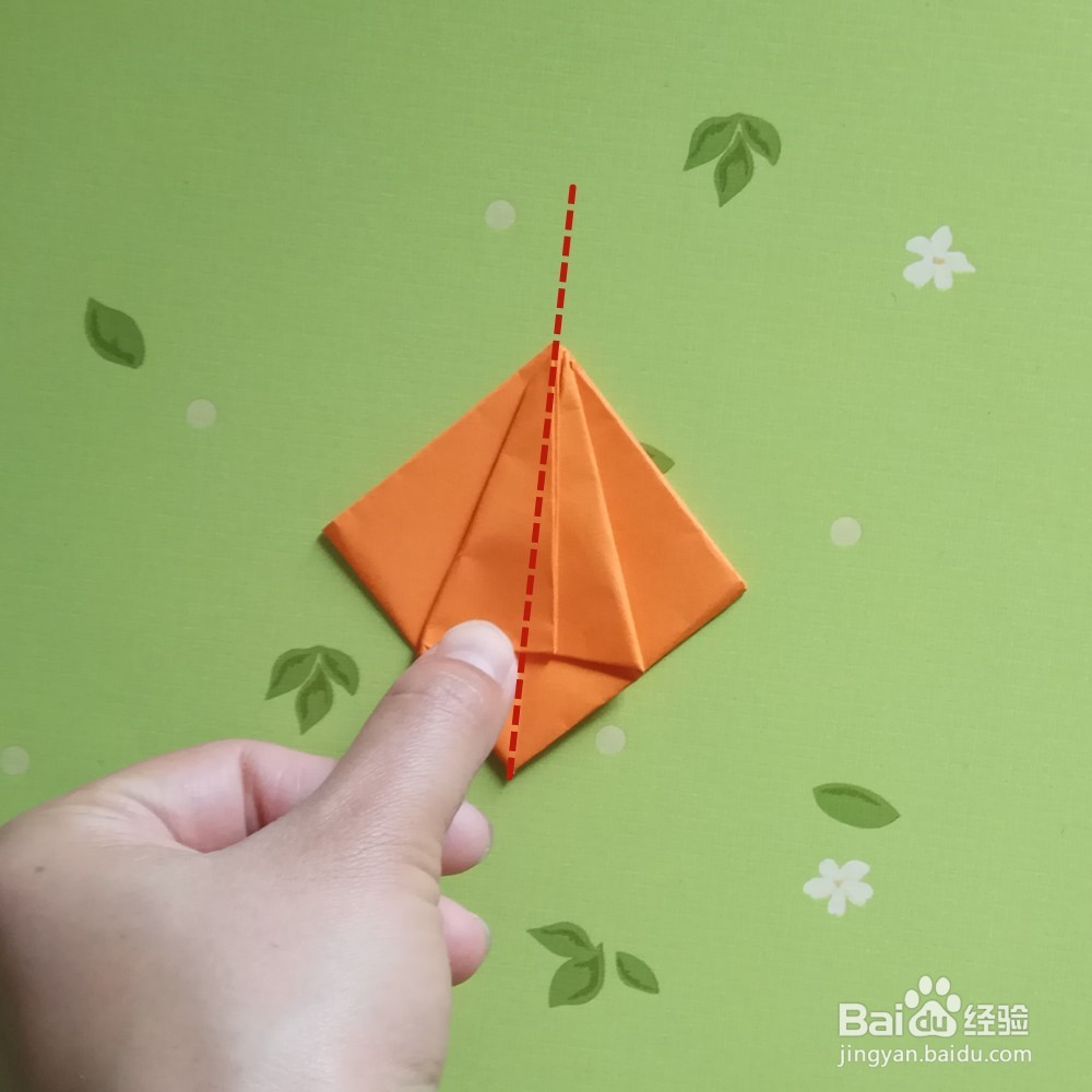 漂亮花朵的折法步骤图 教你怎么折纸玫瑰花