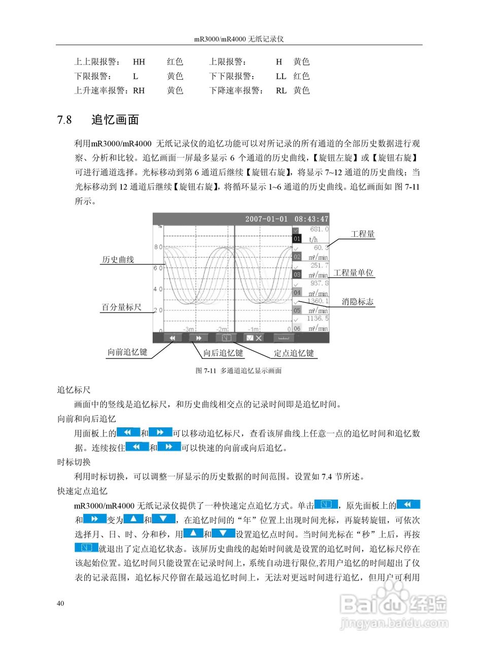 志禾工业MR3000/4000记录器操作手册:[5]
