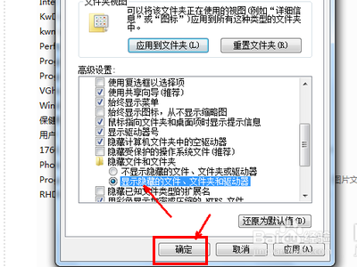 电脑文件隐藏了怎么找出来