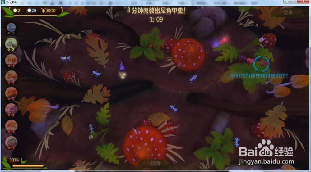 虫虫大作战—营救犀角甲虫攻略