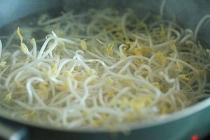 菠菜粉丝的做法