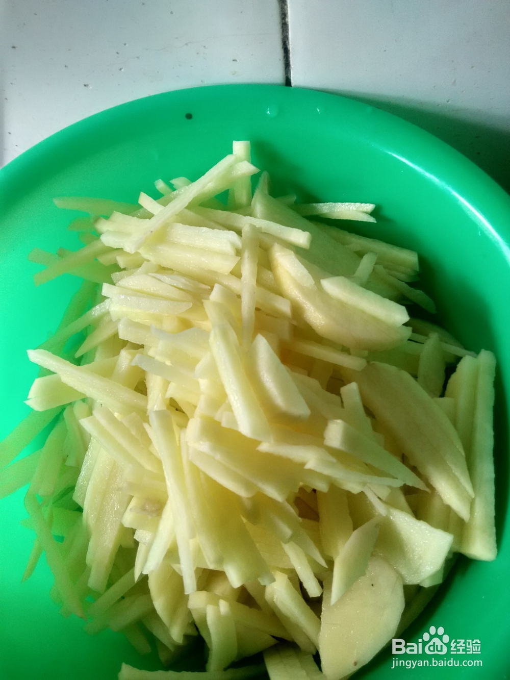 葱花炒土豆丝