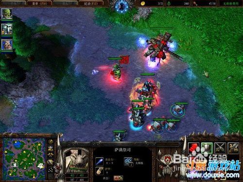 《魔兽争霸3冰封王座》自动施放技能