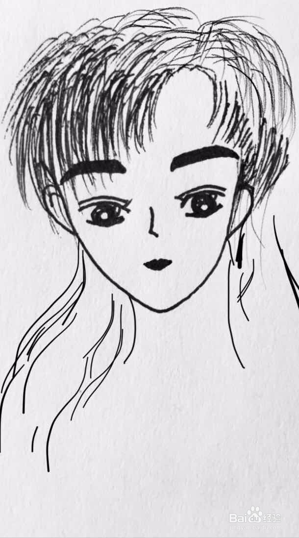 茉莉漫画之我的短发姑娘变身