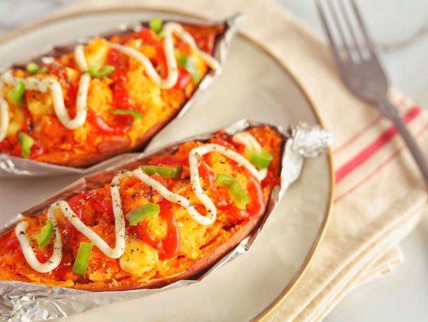 意式香浓芝士焗红薯