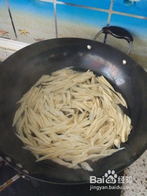 食补佳品凉拌豆笋/腐竹的做法