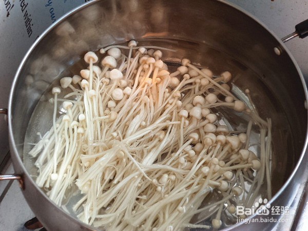 海带拌金针菇的做法