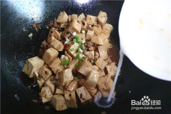 怎样做出家常麻辣鲜的肉末炒嫩豆腐