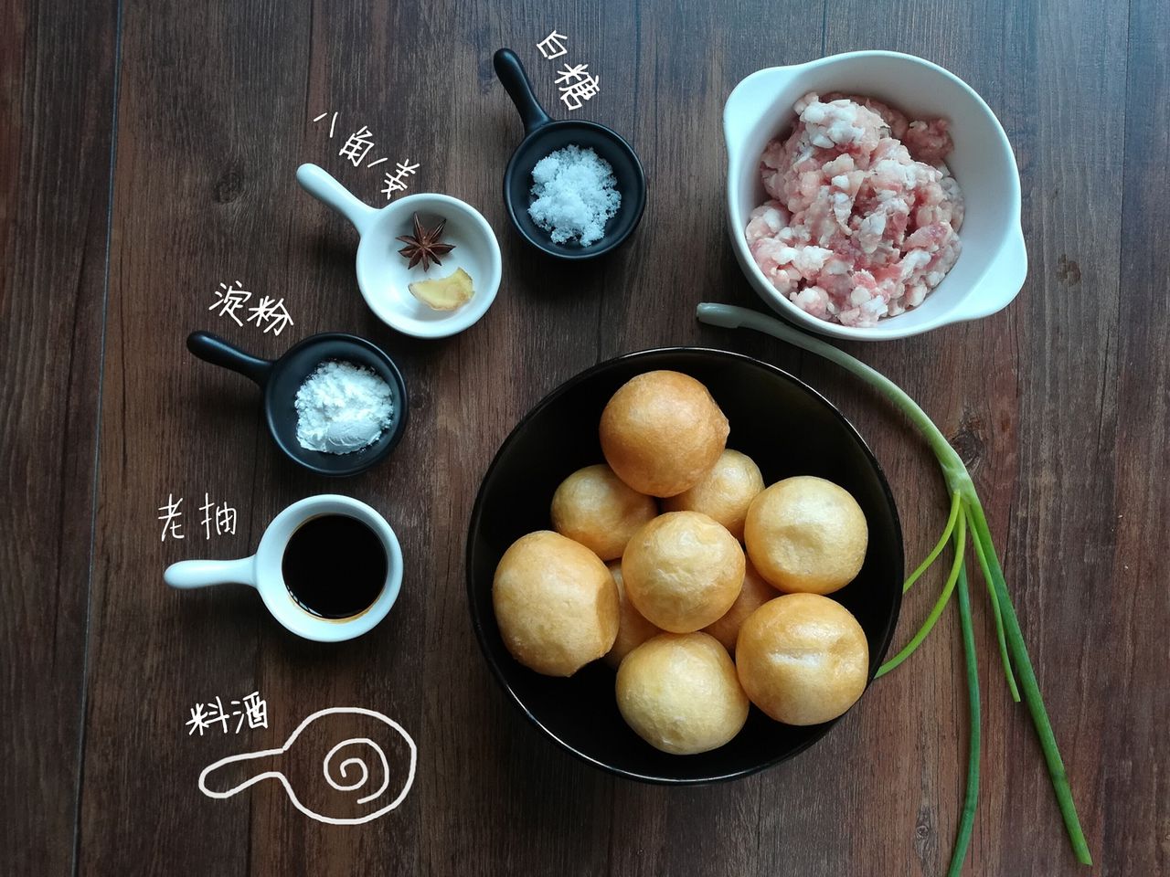 学会做红烧油面筋塞肉还会怕孩子挑食？