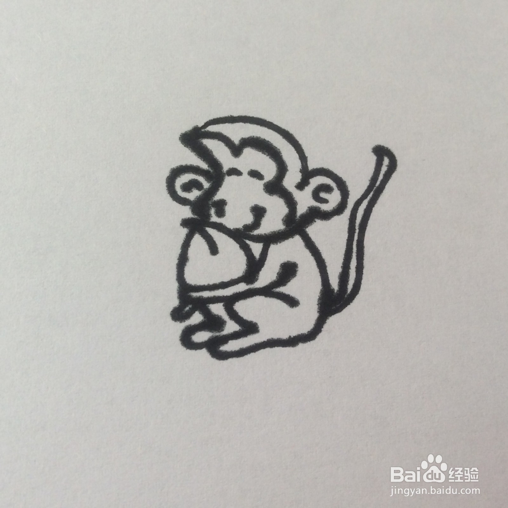 怎么画猴的儿童画?猴的儿童画怎么画呢?