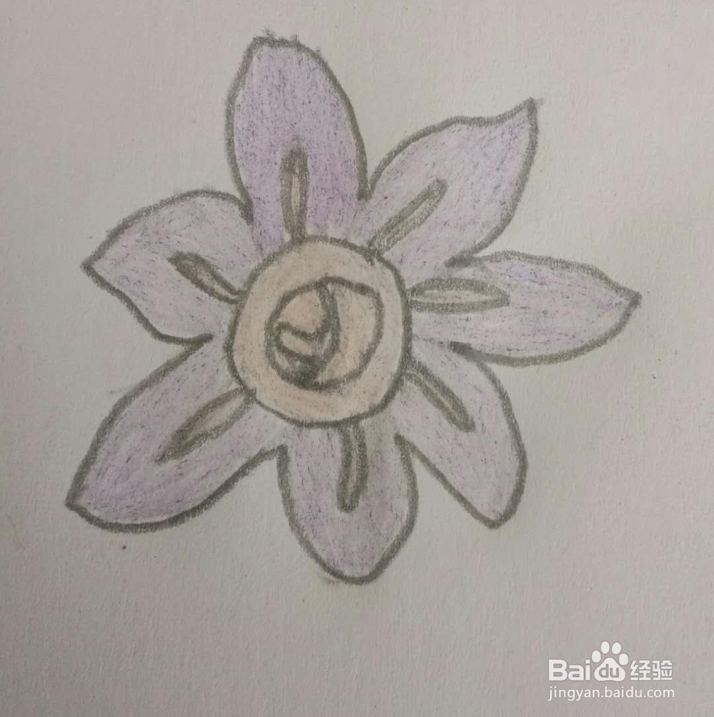 儿童简笔画花画法15