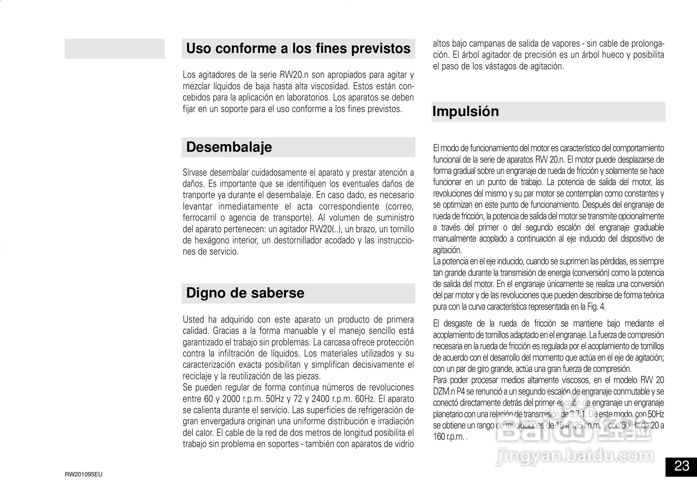 IKA RW 20 DZM.n 顶置式机械搅拌器使用说明书:[3]