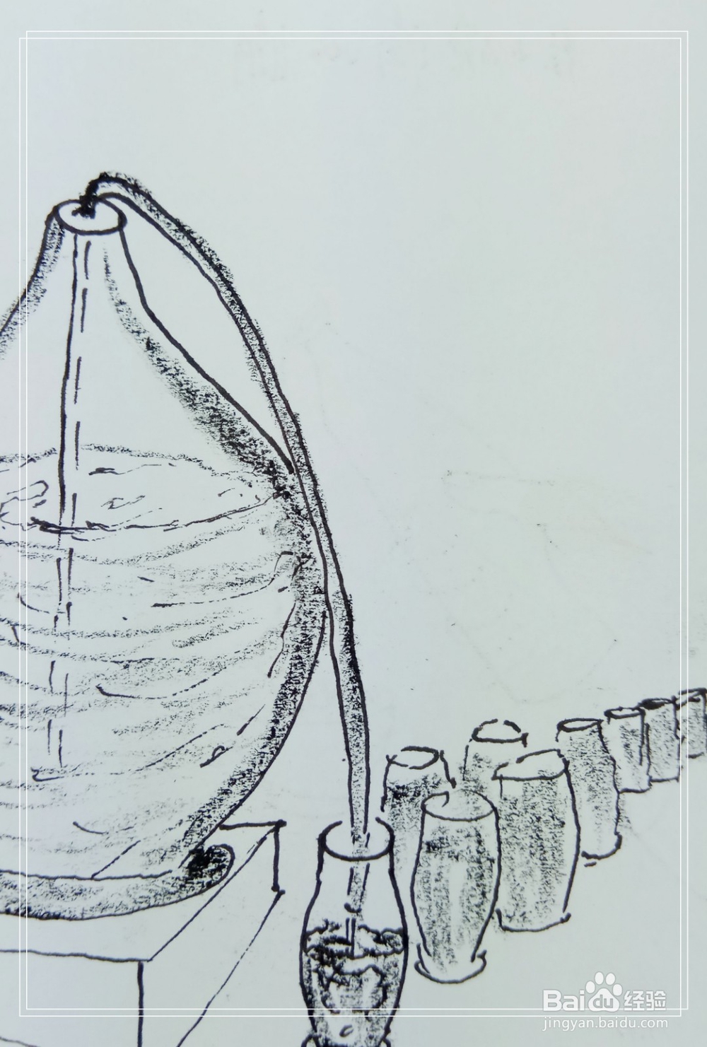 怎样画简笔画“连通器”？