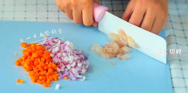 虾仁南瓜鸡蛋圈