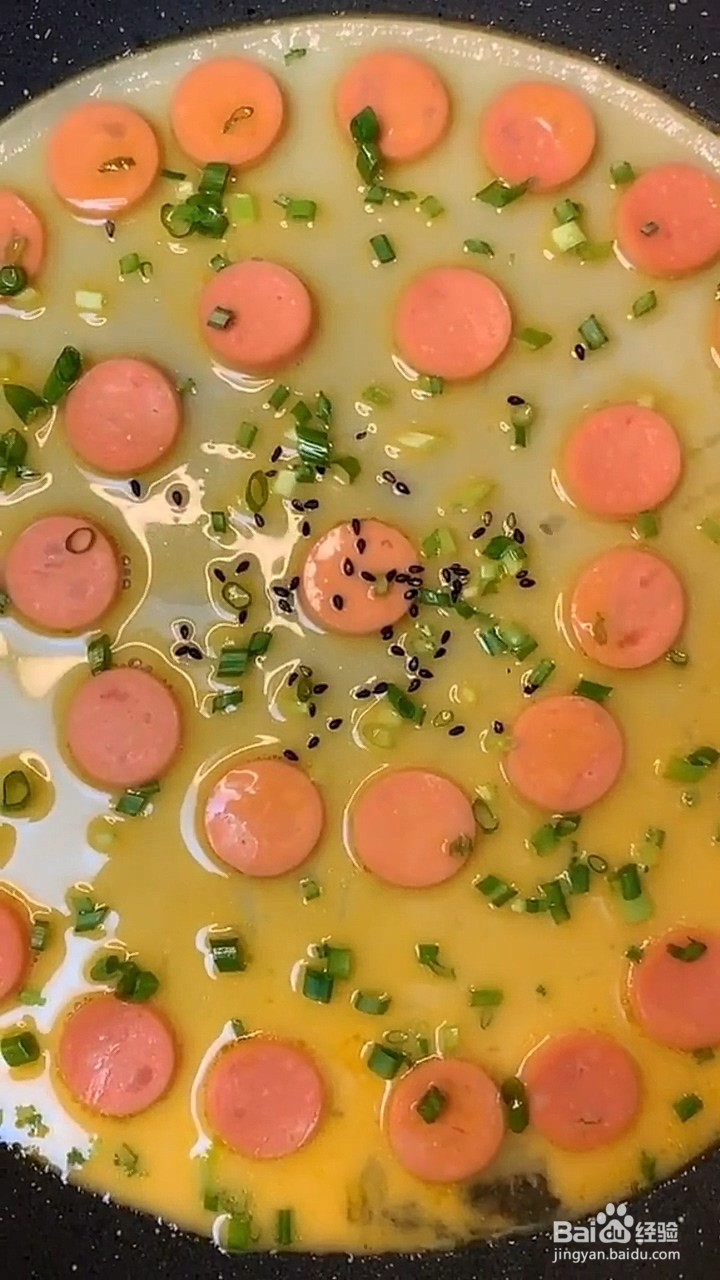 如何制作鸡蛋饼？