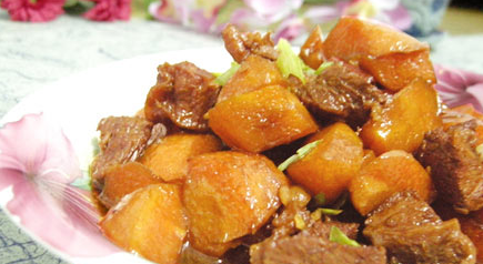胡萝卜烧牛肉的详细做法