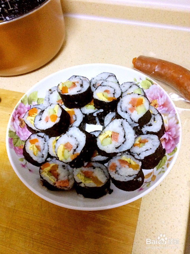 紫菜包饭的做法