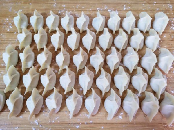 香菜大肉馅饺子