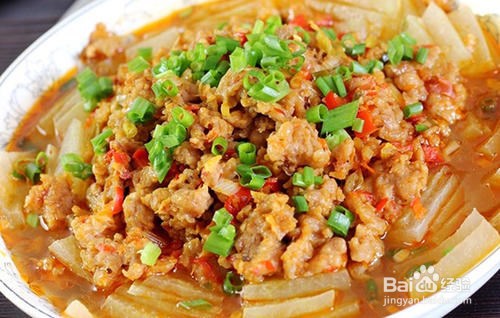 肉末蒸冬瓜怎么做好吃