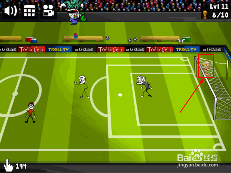 “史上最贱小游戏之足球”攻略