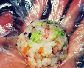 蔬菜杂粮饭团