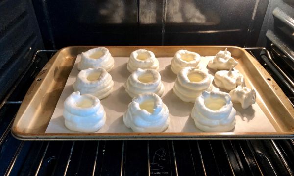 柠檬奶油卡仕达蛋白酥杯