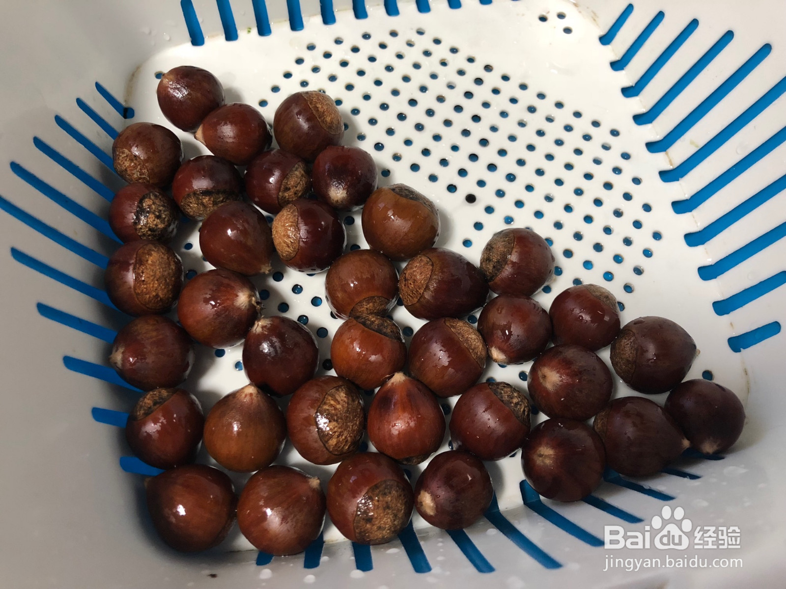砂锅烤板栗的做法