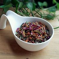 清爽小菜---凉拌紫甘蓝