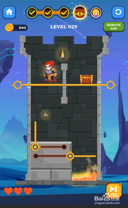 Hero Rescue Online的LEVEL 029如何通关？