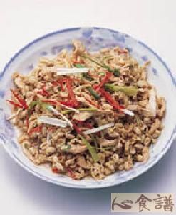 肉类（一）：[34]红豆芽炒肉丝