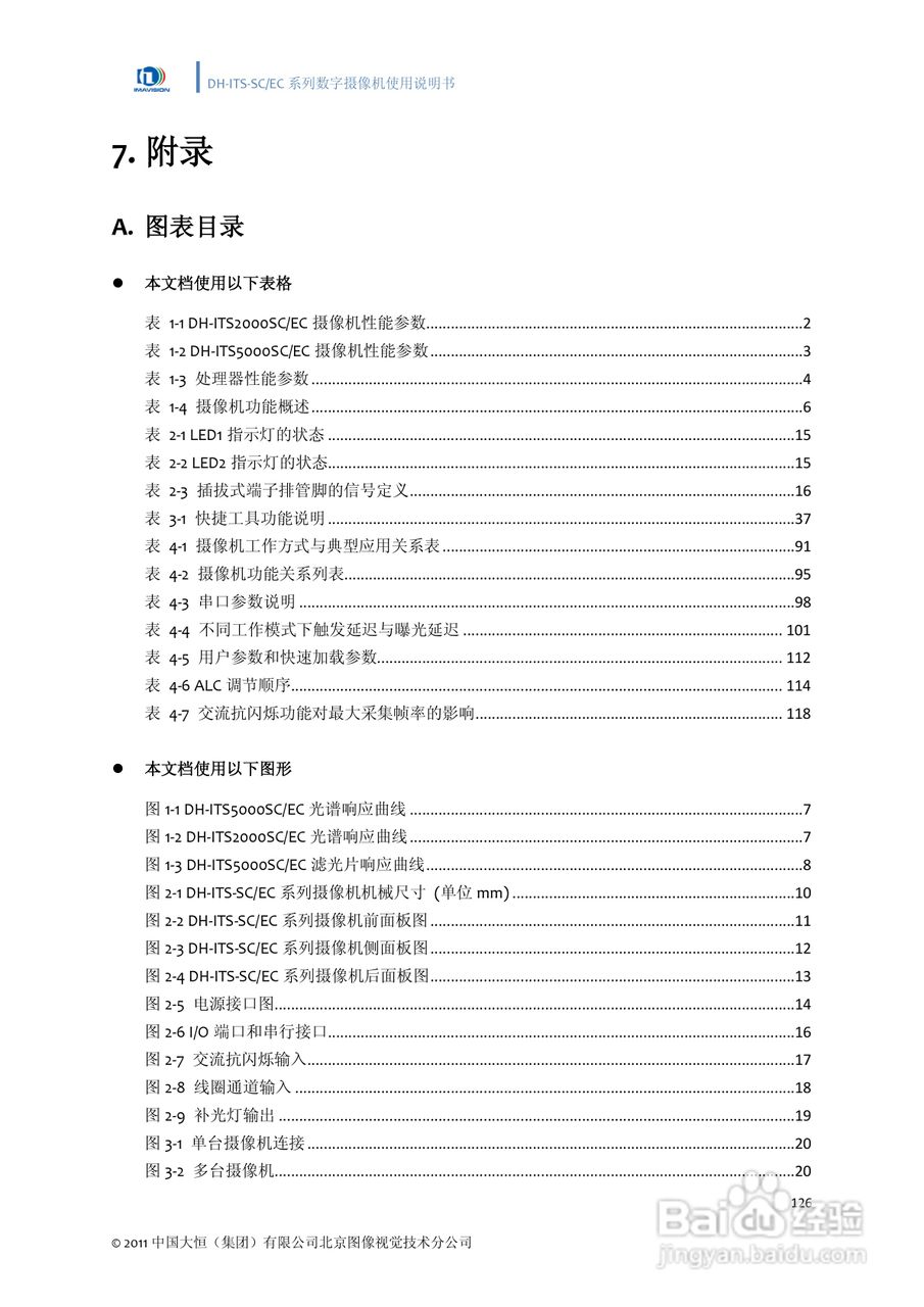 DH-ITS-SC系列数字摄像机使用说明书:[14]