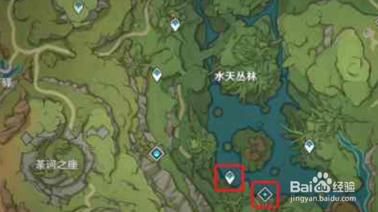 原神水天丛林锚点怎么开