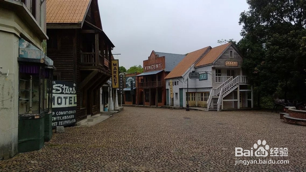 领略不同国家的构造设计--中山影视城